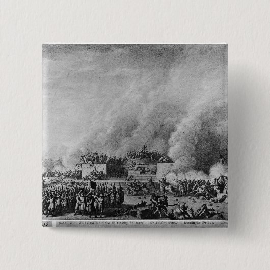 の戒厳令の出版 缶バッジ (正面)