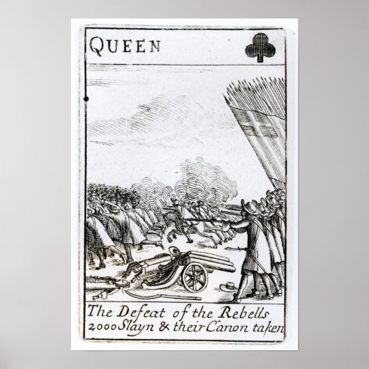 ～の戦いにおける反乱軍の敗北 ポスター (正面)