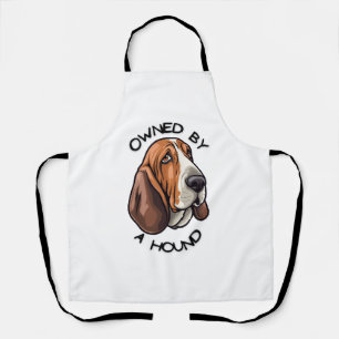 の所有Basset Hound エプロン