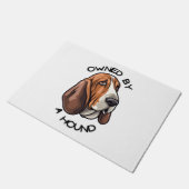 の所有Basset Hound ドアマット (アングル)