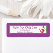 の手救済の子の戻り気にラベル ラベル (インサイチュ)