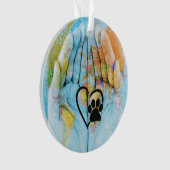 の手救済動物の足のオーナメント オーナメント (正面)