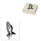 の手祈で洗う ラバースタンプ (押印)