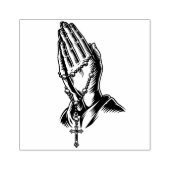 の手祈で洗う ラバースタンプ (インプリント)