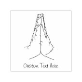 の手祈のカスタム自己インキングのゴム印 セルフインキングスタンプ (デザイン)