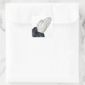 の手祈のシール スクエアシール (バッグ)