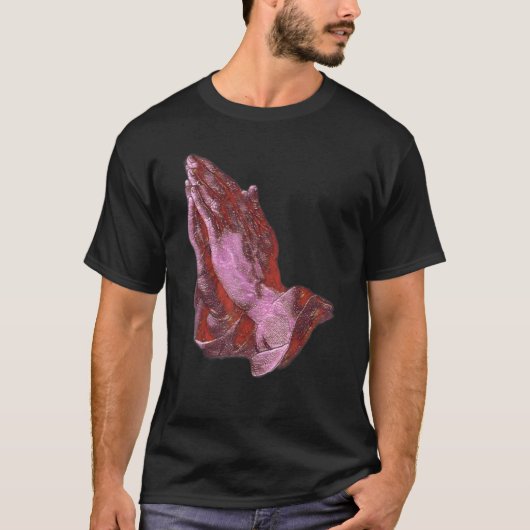 の手祈アーメンイエス2 Tシャツ (正面)