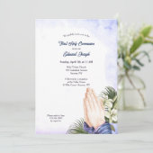 の手祈信心 招待状 (スタンド正面)