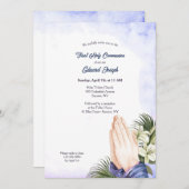 の手祈信心 招待状 (正面/裏面)