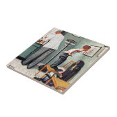 の打撃の前または医者 タイル (側面)