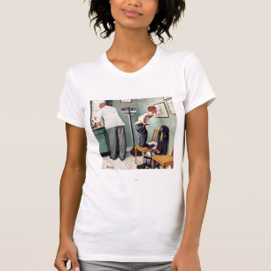 の打撃の前または医者 Tシャツ