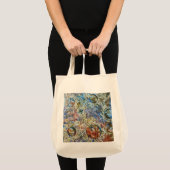 の技絵画術"銀河系" トートバッグ (正面(商品))