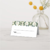 の折り結婚曲げ名前座席表 プレイスカード (正面)