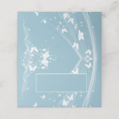 の折り結婚曲げ名前座席表 プレイスカード (外部開封)