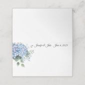 の折り結婚曲げ名前座席表 プレイスカード (外部開封)