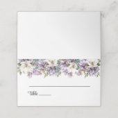 の折り結婚曲げ名前座席表 プレイスカード (外部開封)