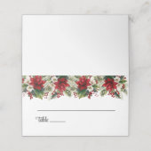 の折り結婚曲げ名前座席表 プレイスカード (外部開封)