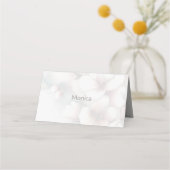 の折り結婚曲げ座席表 プレイスカード (裏面)