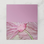 の折り結婚畳みテントカードターコイズラベンダー プレイスカード (外部開封)