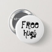 の抱擁自由 缶バッジ (正面&裏面)