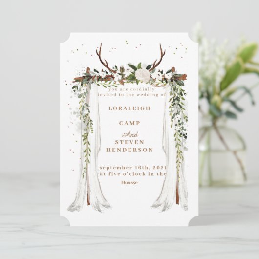 の招待状結婚 招待状 (スタンド正面)