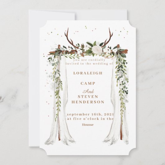 の招待状結婚 招待状 (正面)