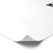 の指結婚紋バルーンゲストブック ポスター (角)