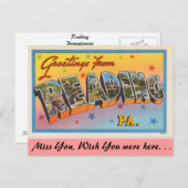 の挨拶読文 ポストカード (正面/裏面)