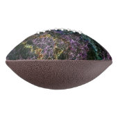 ～の擦り切れた黒い色のスポンジ アメリカンフットボール (回転90)