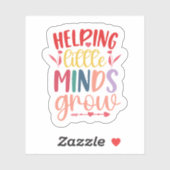 の救済小さな心が育つカスタム – ビニール シール (シート)