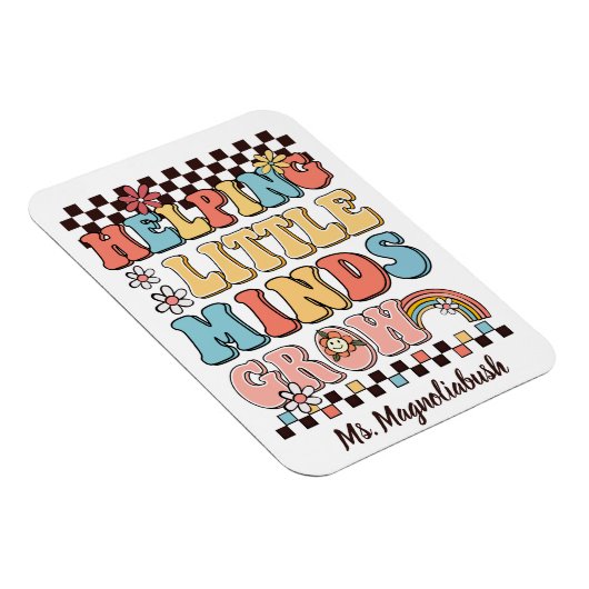 の救済小さな心は溝深い先生贈り物を成長 マグネット (右側)