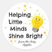 の救済心は輝く | 先生 ラウンドシール (正面)