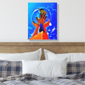 の救済手II キャンバスプリント (インサイチュ (寝室))