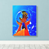 の救済手II キャンバスプリント (インサイチュ (ウッドフロア))