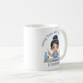 の救生活は一度に一口飲むナースコーヒーマグ コーヒーマグカップ (正面右)