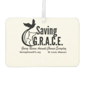 の救GRACEカーエアフレッシュナー カーエアーフレッシュナー (裏面)