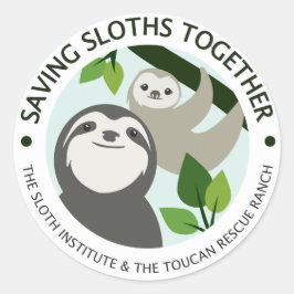 の救Sloths Togetherプログラム |ロゴシール ラウンドシール
