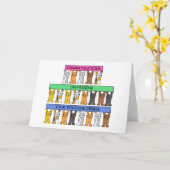 の教えおめでとう カード (黄色い花)