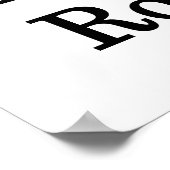 の教えイギリスの岩 ポスター (角)