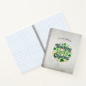 の教えラッキーチャームパーソナライズされた – セント・パトリック ノートブック (内部)