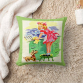 の教えローバー料理の洗い方 クッション (ブランケット)