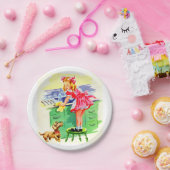 の教えローバー料理の洗い方 ペーパープレート (パーティー)