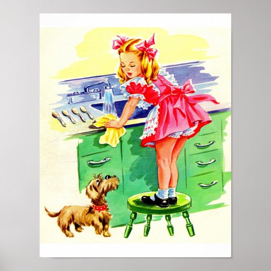 の教えローバー料理の洗い方 ポスター (正面)