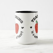 の教え作品は先生マグカップ マグカップ (中央)