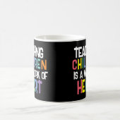 の教え子どもはハートだ コーヒーマグカップ (中央)