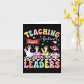 の教え将来の指導者間抜け達が戻る カード (黄色い花)