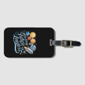 の教え未来の指導者宇宙惑星先生 ラゲッジタグ (正面横)