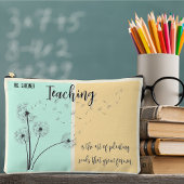 の教え植え付け種子Lt. Green and Yellow アクセサリーポーチ