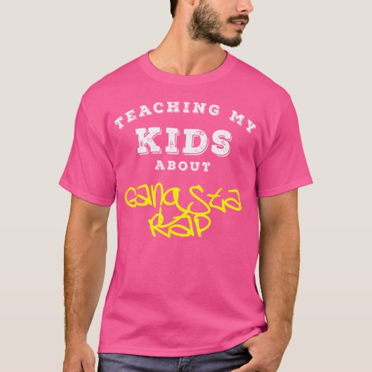 の教え私のギャングラップのCm Tシャツ (正面)