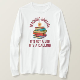 の教え英語は職業だ | 英語先生 Tシャツ